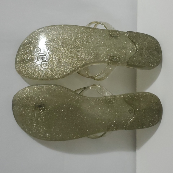 Lindsay Phillips Shimmery Glittery Gel Switchflops Size 8 - Picture 5 of 5